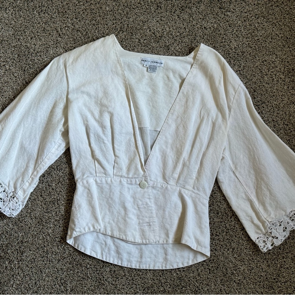 Vintage Nancy Johnson blouse